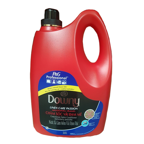 FABRIC SOFTENER DOWNY LINEN CARE PASSION 3.8L BOTTLE