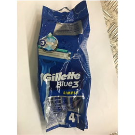 Gillette Blue 3 Razor Simple