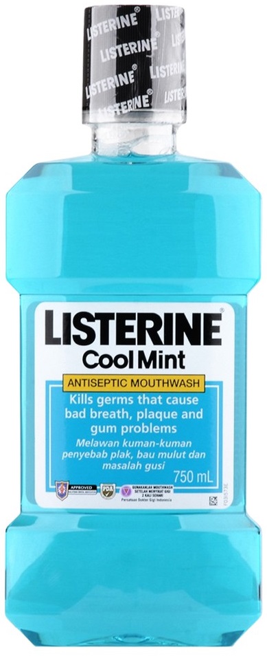 LISTERINE MOUTHWASH COOL MINT 750ML