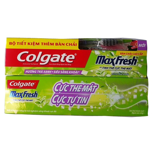 Colgate Toothpaste Max Fresh with Cooling Crystal Green Tea 230g